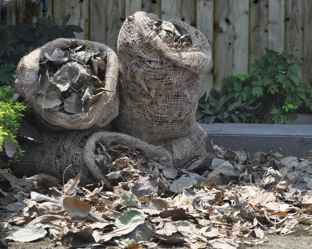 Jute Leaf Bags – Eco - Friendly Garden Waste Sacks (Pack of 3) | Garland | Garden Bag | W0663 5031670506634 | AllotMate Essentials