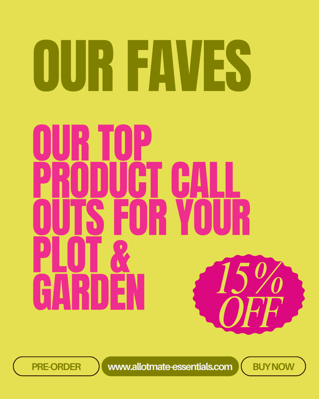 OUR FAVES: Editor’s Picks for the Plot – Top Gardening Essentials for Your Garden or Allotment - AllotMate Essentials