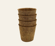 10cm Coir Plant Pots – 100% Biodegradable Pots & Peat - Free | Starter Pots | Plant pot | 5060861940155 5060861940155 | AllotMate Essentials