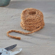 10m CocoRope 8mm, Natural Biodegradable Coir Rope for Garden Use and Plant Support | Plant ties and supports | 5050642100557 5050642100557 | AllotMate Essentials