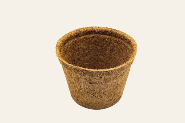 13cm Coir Plant Pots – 100% Biodegradable Pots & Peat - Free 1L | Ideal for Sowing & Growing | Plant pot | 5060861940162 5060861940162 | AllotMate Essentials