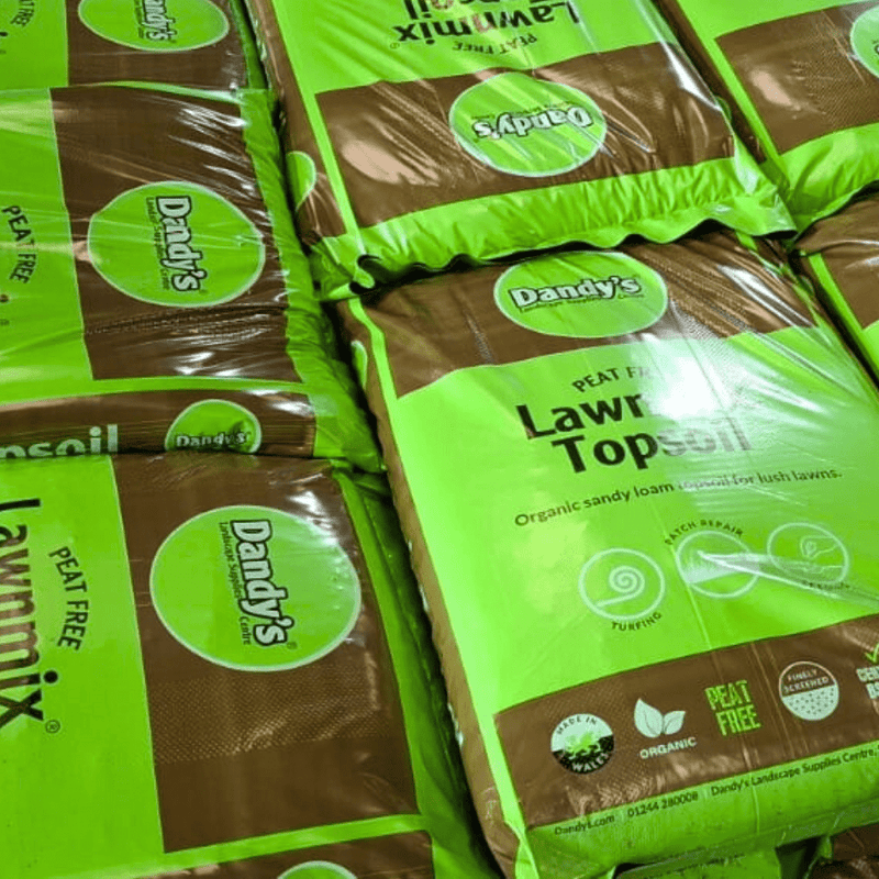 Lawnmix® Welsh Topsoil for lush lawns