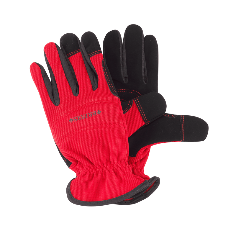 Advanced Flex & Protect M8: medium-sized padded gardening gloves with knuckle protection for impact-prone jobs | Professional Gloves | 5050642051651 5050642051651 | AllotMate Essentials