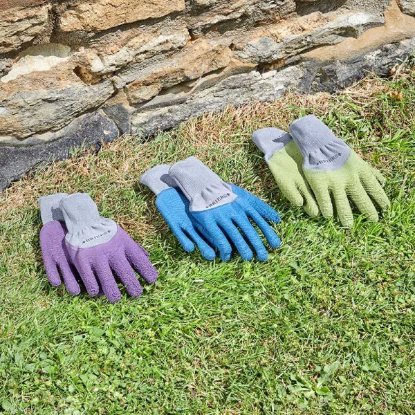 All Seasons Gardening Gloves, Large, Oxford Blue | Gardening Gloves | 4560003 5050642050630 | AllotMate Essentials