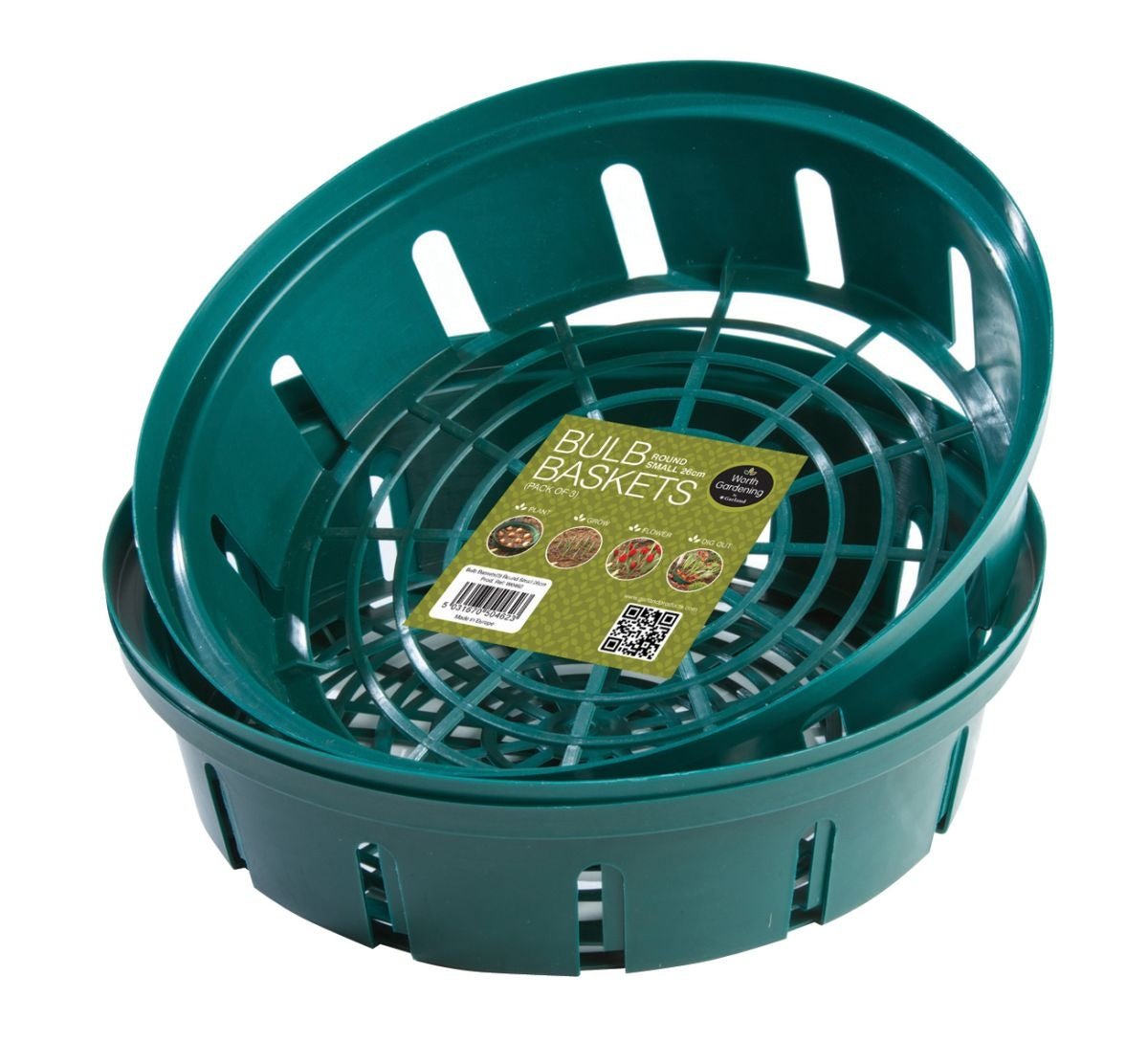 Round Bulb Baskets – Easy Lift Planting Baskets for Spring Bulbs ...