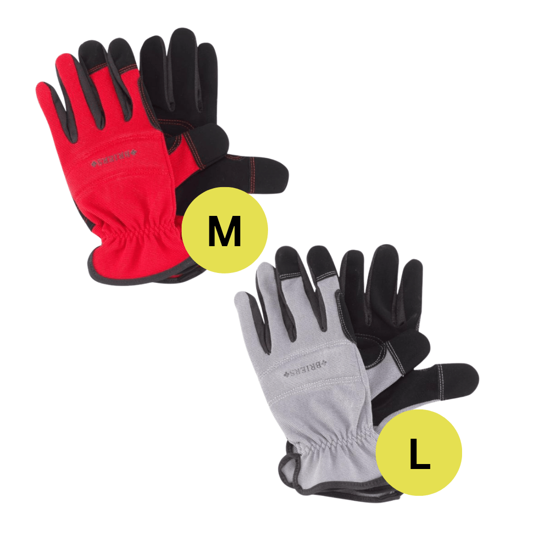gardening gloves briers Briers Advanced Flex and Protect Gardening Gloves M L | Briers
