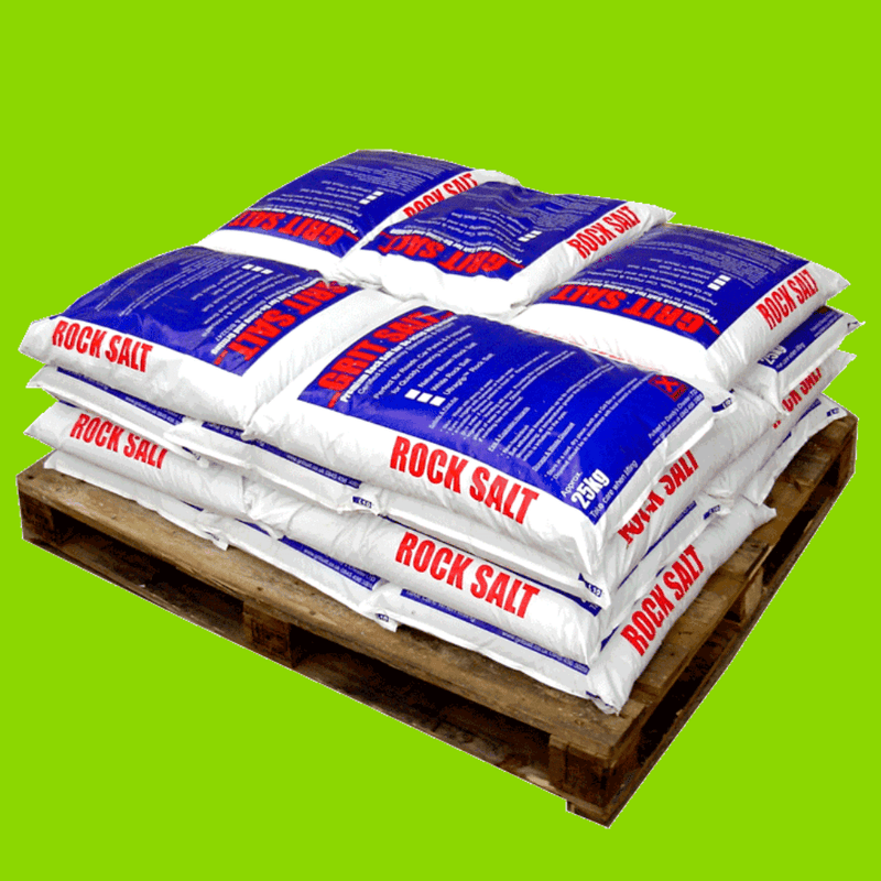 Brown Rock Salt De Icing Grit | Rock Salt & De - Icing | DBRS2025 Custom Product | AllotMate Essentials