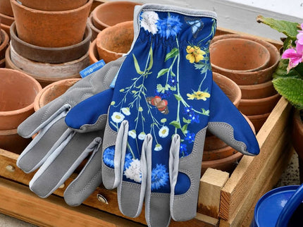 British Meadow Gardening Gloves – RHS Gift Collection | One Size by Burgon & Ball | Gardening Gloves | GRH/GLOVEBM 5019360202172 | AllotMate Essentials