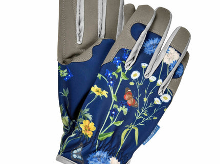 British Meadow Gardening Gloves – RHS Gift Collection | One Size by Burgon & Ball | Gardening Gloves | GRH/GLOVEBM 5019360202172 | AllotMate Essentials