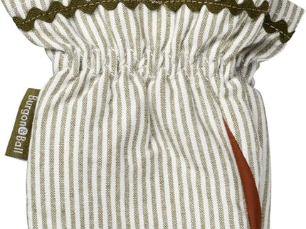 Collection Gardening Gloves – Olive Stripe (One Size) | Classic Fit by Burgon & Ball | Gardening Gloves | GCC/GLOSTRIPEOL 5019360204800 | AllotMate Essentials