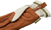 Collection Gardening Gloves – Olive Stripe (One Size) | Classic Fit by Burgon & Ball | Gardening Gloves | GCC/GLOSTRIPEOL 5019360204800 | AllotMate Essentials