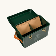 Seed Packet Storage Box – Heritage Green Collector's Tin | Burgon & Ball | Seed Storage | GEN/SEEDDG 5019360204886 | AllotMate Essentials