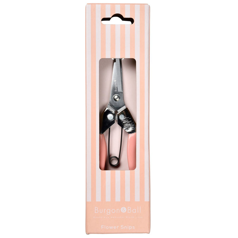 Collectors Fruit & Flower Snips – Blush Pink Precision Cutter | Burgon & Ball | Snips | GCC/FFSPINK 5019360204435 | AllotMate Essentials