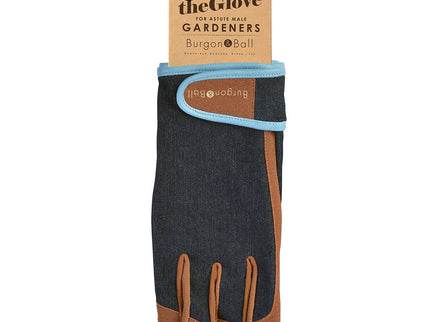Dig The Glove – Denim Gardening Gloves in (M/L) & (L/XL) | Durable & Stylish by Burgon & Ball | Gardening Gloves | GLO/JEANML | AllotMate Essentials