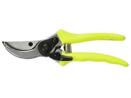 Burgon and Ball - Fluorescent Bypass Secateurs - Yellow - Bypass Secateurs - AllotMate Essentials - GFB/BSYELL