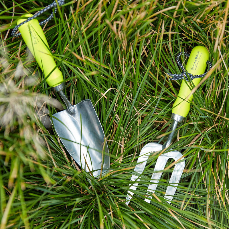 FloraBrite® Fluorescent Hand Trowel – Colourful Trowel in Pink or Yellow | Burgon & Ball | Trowel | GFB/HTYELL 5019360013112 | AllotMate Essentials