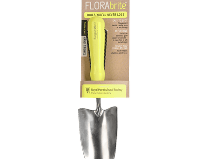 Burgon and Ball Burgon and Ball - Fluorescent Hand Trowel - Trowel - AllotMate Essentials - GFB/HTYELL - 5019360013112