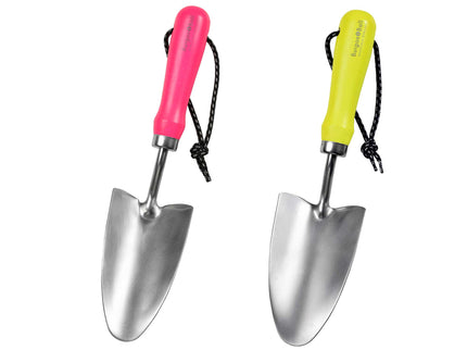 Burgon and Ball Burgon and Ball - Fluorescent Hand Trowel - Trowel - AllotMate Essentials - GFB/HTYELL - 5019360013112