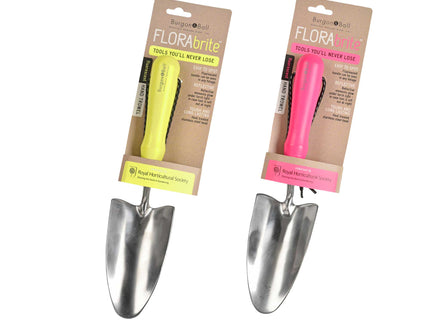 Burgon and Ball Burgon and Ball - Fluorescent Hand Trowel - Trowel - AllotMate Essentials - GFB/HTYELL - 5019360013112