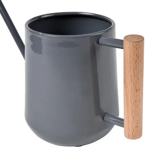 Indoor Watering Can – Charcoal Grey Metal | Compact & Stylish by Burgon & Ball | Indoor Watering Can | GEN/ICCHARC 5019360014591 | AllotMate Essentials