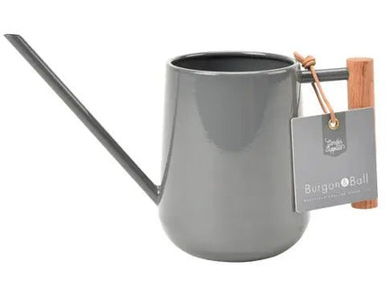 Indoor Watering Can – Charcoal Grey Metal | Compact & Stylish by Burgon & Ball | Indoor Watering Can | GEN/ICCHARC 5019360014591 | AllotMate Essentials