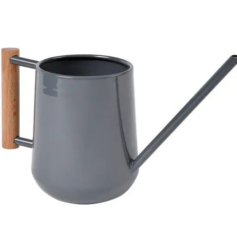 Indoor Watering Can – Charcoal Grey Metal | Compact & Stylish by Burgon & Ball | Indoor Watering Can | GEN/ICCHARC 5019360014591 | AllotMate Essentials