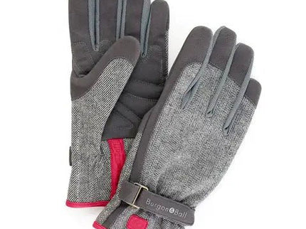 Love the Glove – Grey Tweed Gardening Gloves in (S/M) & (M/L) | Burgon & Ball | Gardening Gloves | GLO/GREYTWEEDSM | AllotMate Essentials