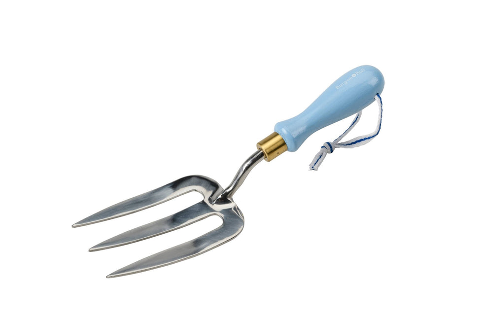 Burgon and Ball Burgon and Ball - NEW Collectors Range Blue Hand Fork FSC 100% - AllotMate Essentials - GCC/SHFBLUE - 