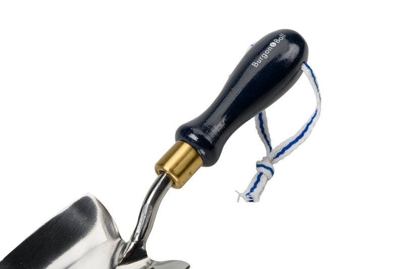 Navy Hand Trowel – Collectors Range Heritage Tool | FSC Certified by Burgon & Bal | | GCC/SHTNAVY 5019360204480 | AllotMate Essentials