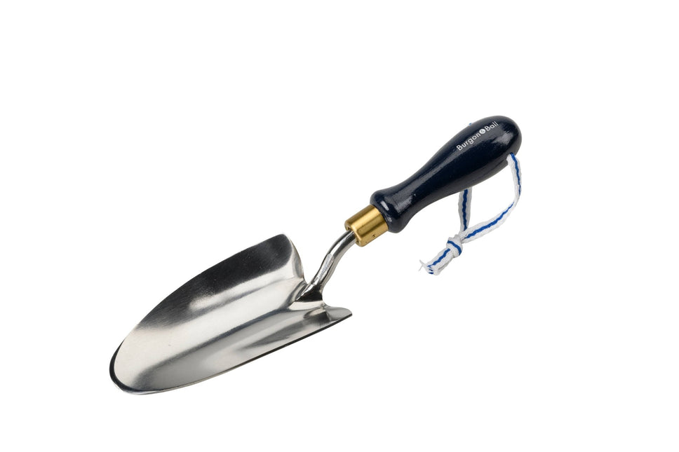 Burgon and Ball Burgon and Ball - NEW Collectors Range Navy Hand Trowel FSC 100% - AllotMate Essentials - GCC/SHTNAVY - 