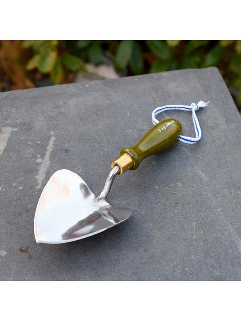 Burgon and Ball Burgon and Ball - NEW Collectors Range Olive Planting Trowel FSC 100% - Planting Trowel - AllotMate Essentials - GCC/SPTOLIVE - 