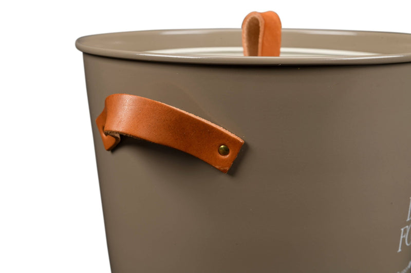 Burgon and Ball - NEW Wild Bird Feed Tin - Truffle - Bird Feed Container - AllotMate Essentials - GEN/BTINTRUFF