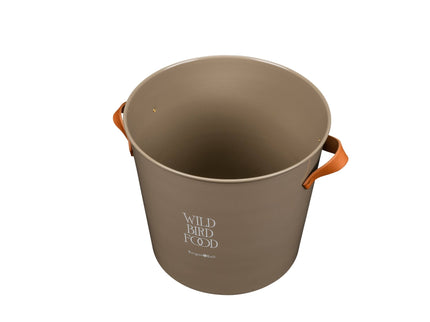 Burgon and Ball - Wild Bird Feed Tin - Truffle - Bird Feed Container - AllotMate Essentials - GEN/BTINTRUFF