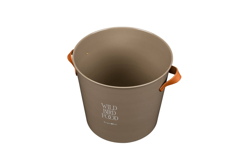 Burgon and Ball - Wild Bird Feed Tin - Truffle - Bird Feed Container - AllotMate Essentials - GEN/BTINTRUFF