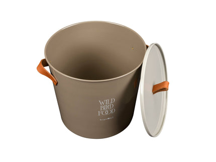 Burgon and Ball - Wild Bird Feed Tin - Truffle - Bird Feed Container - AllotMate Essentials - GEN/BTINTRUFF