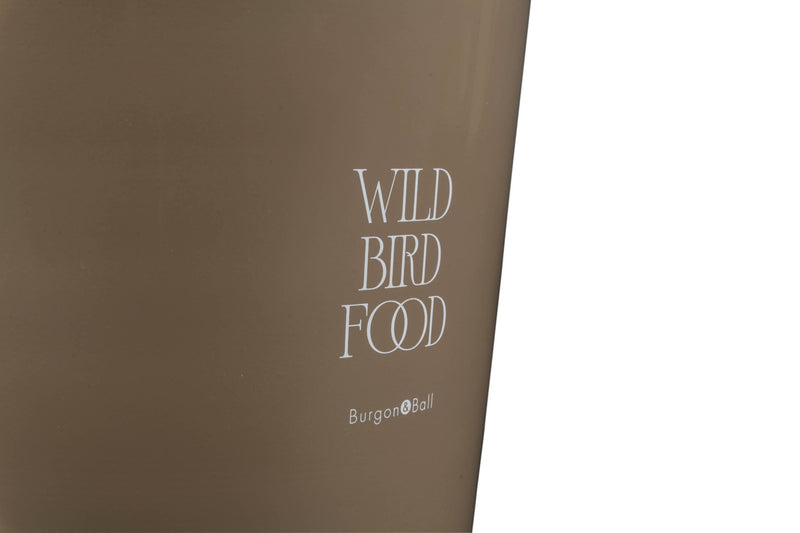 Burgon and Ball - Wild Bird Feed Tin - Truffle - Bird Feed Container - AllotMate Essentials - GEN/BTINTRUFF