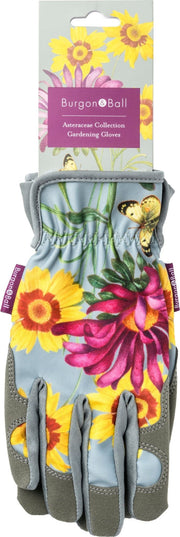 RHS Gift Gardening Gloves – Asteraceae Design | One Size by Burgon & Ball | Gardening Gloves | GRH/GLOVEASTER 5019360203902 | AllotMate Essentials
