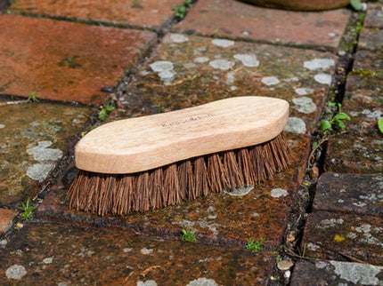 Hand Scrub Brush – FSC Bassine Bristles for Garden Hands | RHS Collection by Burgon & Ball | Gardener's Brush | GTH/SBBASS 5019360203421 | AllotMate Essentials