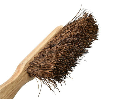 RHS Hand Sweeping Brush – FSC Handle with Bassine Bristles | Burgon & Ball | Hand Brush | GTH/HBBASS 5019360203438 | AllotMate Essentials