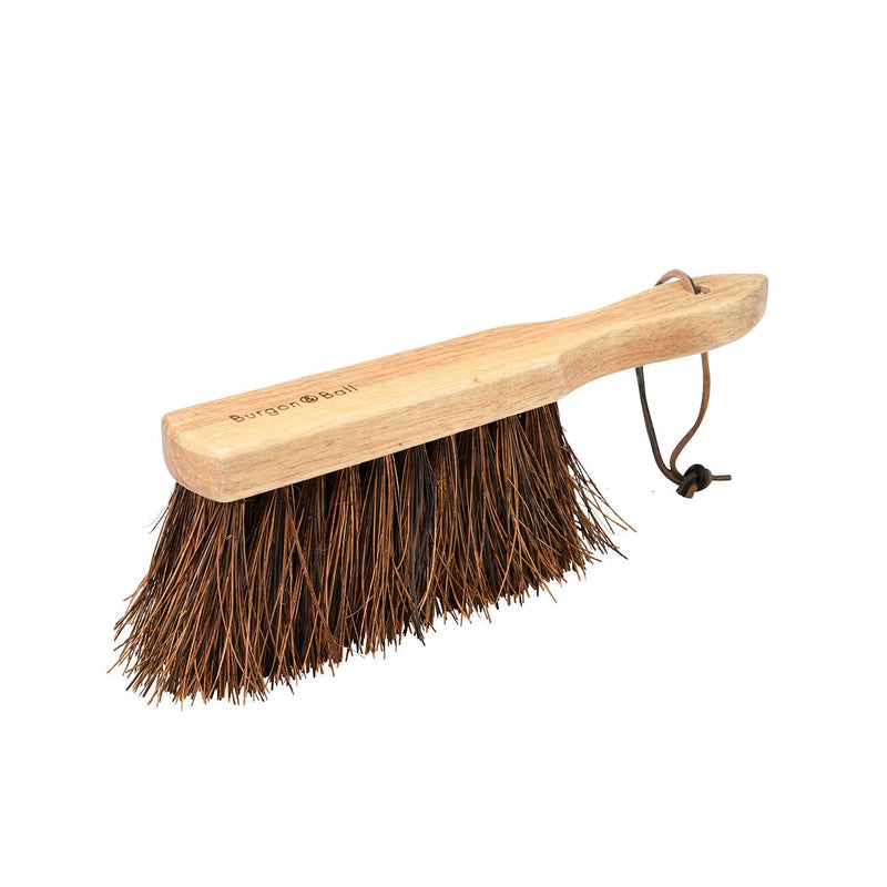RHS Hand Sweeping Brush – FSC Handle with Bassine Bristles | Burgon & Ball | Hand Brush | GTH/HBBASS 5019360203438 | AllotMate Essentials