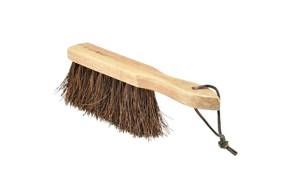 RHS Hand Sweeping Brush – FSC Handle with Bassine Bristles | Burgon & Ball | Hand Brush | GTH/HBBASS 5019360203438 | AllotMate Essentials