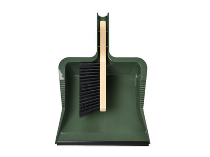 RHS Large Dustpan & Brush Set – FSC Wood & Stiff Bristles | Burgon & Ball | Dustpan & Brush | GTH/HBPAN 5019360203445 | AllotMate Essentials