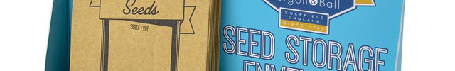 Seed Storage Envelopes – 20 Pack for Collecting & Saving Seeds | Burgon & Ball | Seed Storage | GES/SEEDENV 5019360011187 | AllotMate Essentials