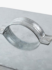 Galvanised Seed Tin – Stylish Storage with Inner Compartments | Sophie Conran by Burgon & Ball | Seed Storage | GSC/SEEDGALV 5019360203353 | AllotMate Essentials