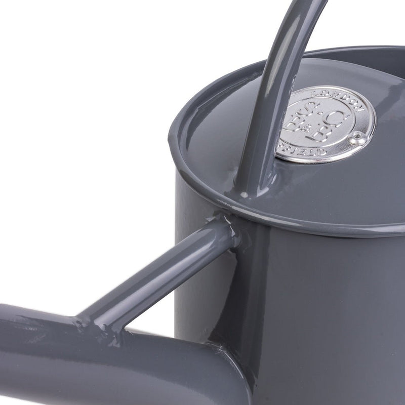 Indoor Watering Can – Grey Metal Can for Houseplants | Sophie Conran by Burgon & Ball | Indoor Watering Can | GSC/ICGREY | AllotMate Essentials