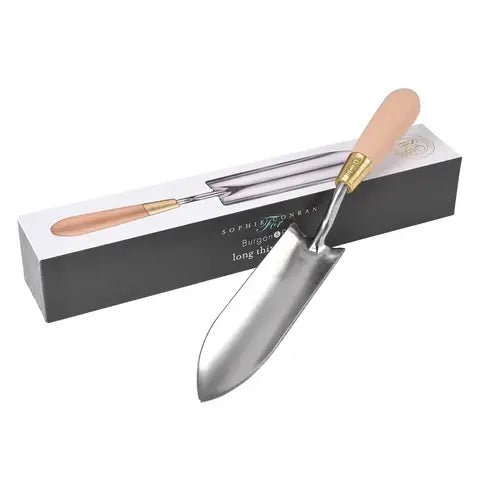 Long Thin Trowel – Sophie Conran Gift Boxed Garden Tool | Burgon & Ball | Trowel | GSC/LTTROW 5019360201687 | AllotMate Essentials