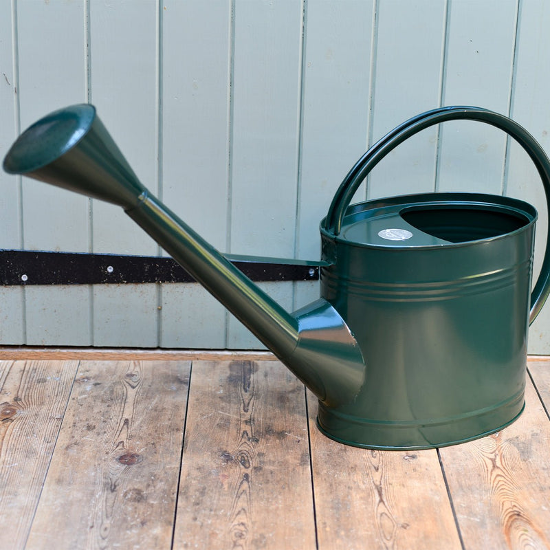 Burgon and Ball - Watering Can 9 Litre - British Racing Green - Watering Can - AllotMate Essentials - GTW/W9DG