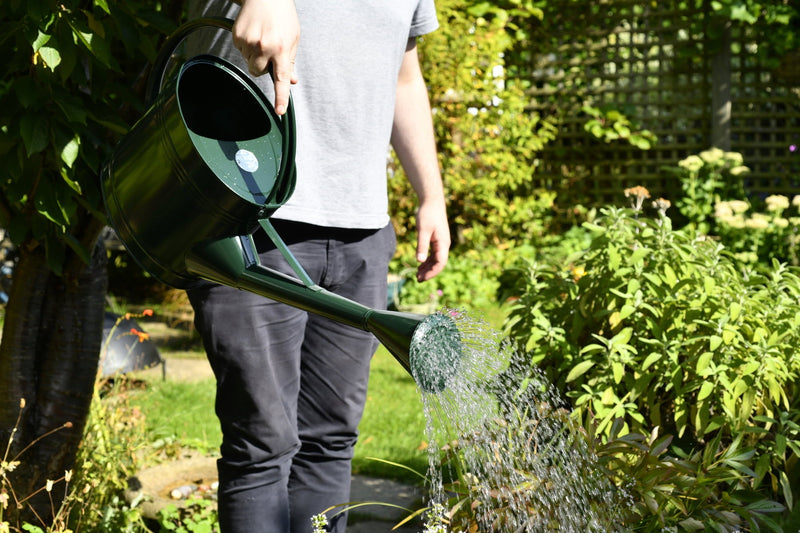 Burgon and Ball - Watering Can 9 Litre - British Racing Green - Watering Can - AllotMate Essentials - GTW/W9DG