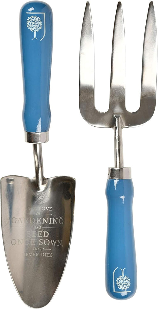 British Meadow Trowel & Fork Gift Set – RHS Floral Design | Burgon & Ball | Trowel and Fork | GRH/TFBOXBM 5019360202226 | AllotMate Essentials