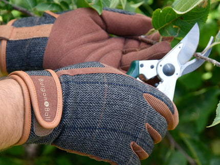 Dig The Glove – Tweed Gardening Gloves in (M/L) & (L/XL) | Burgon & Ball | Gardening Gloves | GLO/TWEEDML | AllotMate Essentials